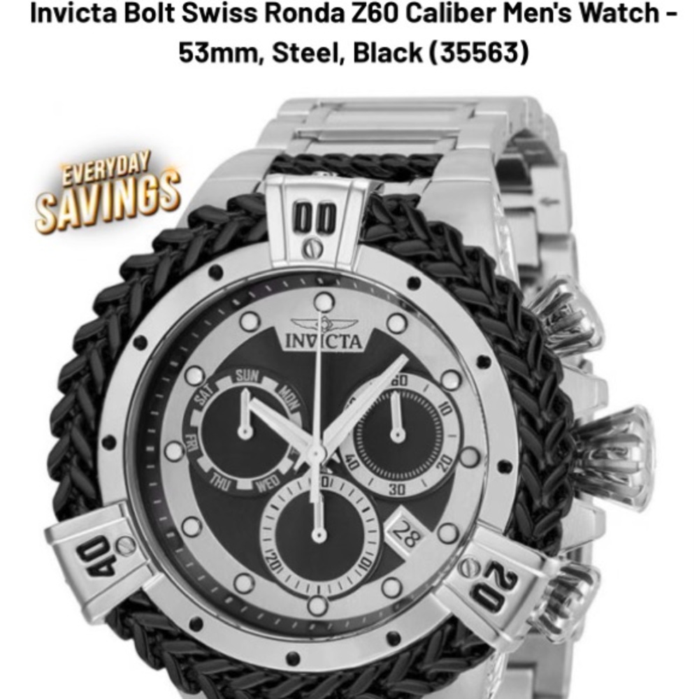Authentic Invicta, men’s watch ❤️
